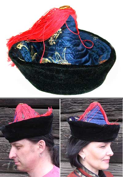 Традиционная шапка бурятов и монголов.