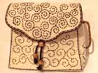 Войлочная сумочка с вышивкой