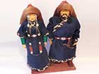 Монгольские куклы "Семейная пара"