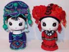 Этнические китайские куклы провинции Юньнань.